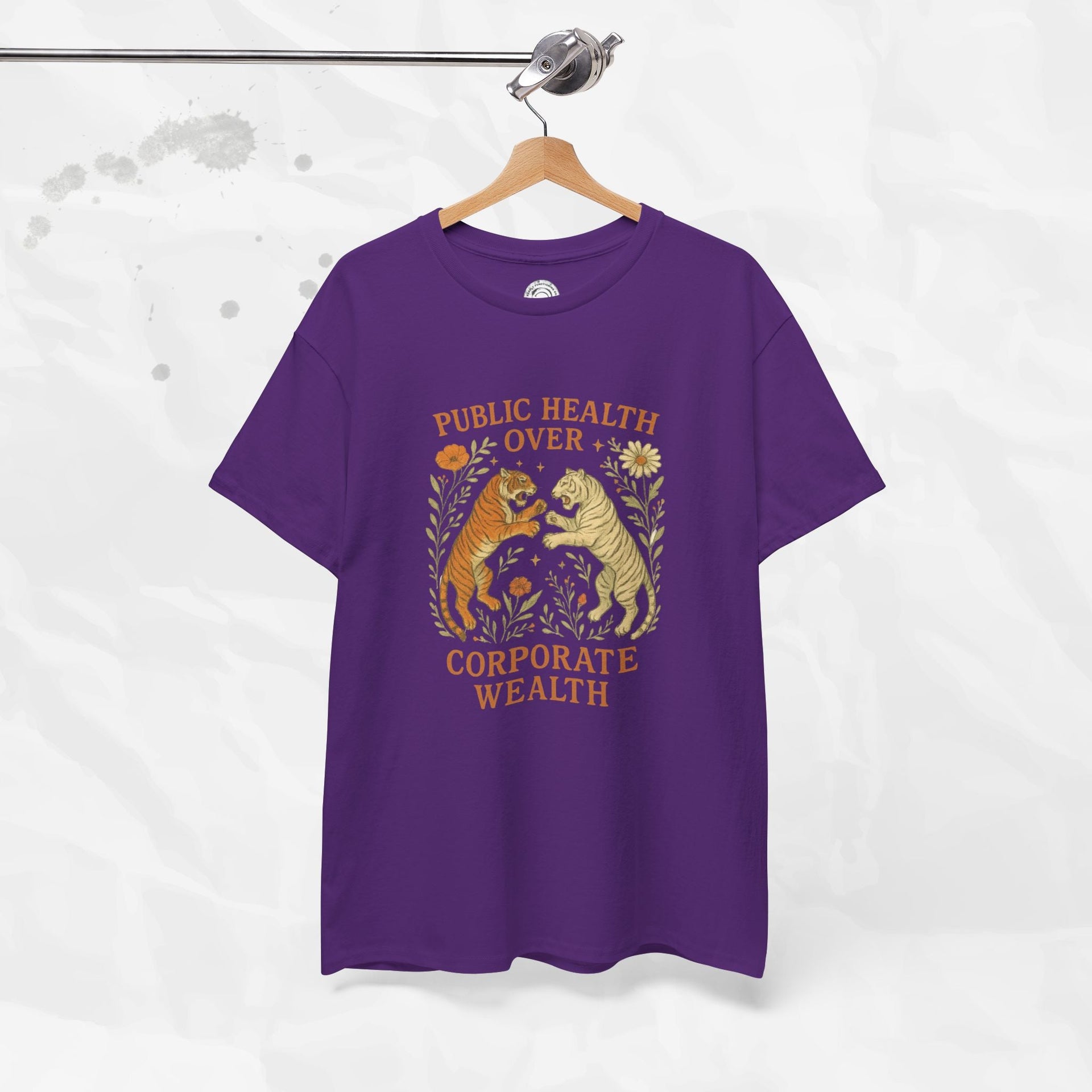 Public Health Over Corporate Wealth - T-Shirt