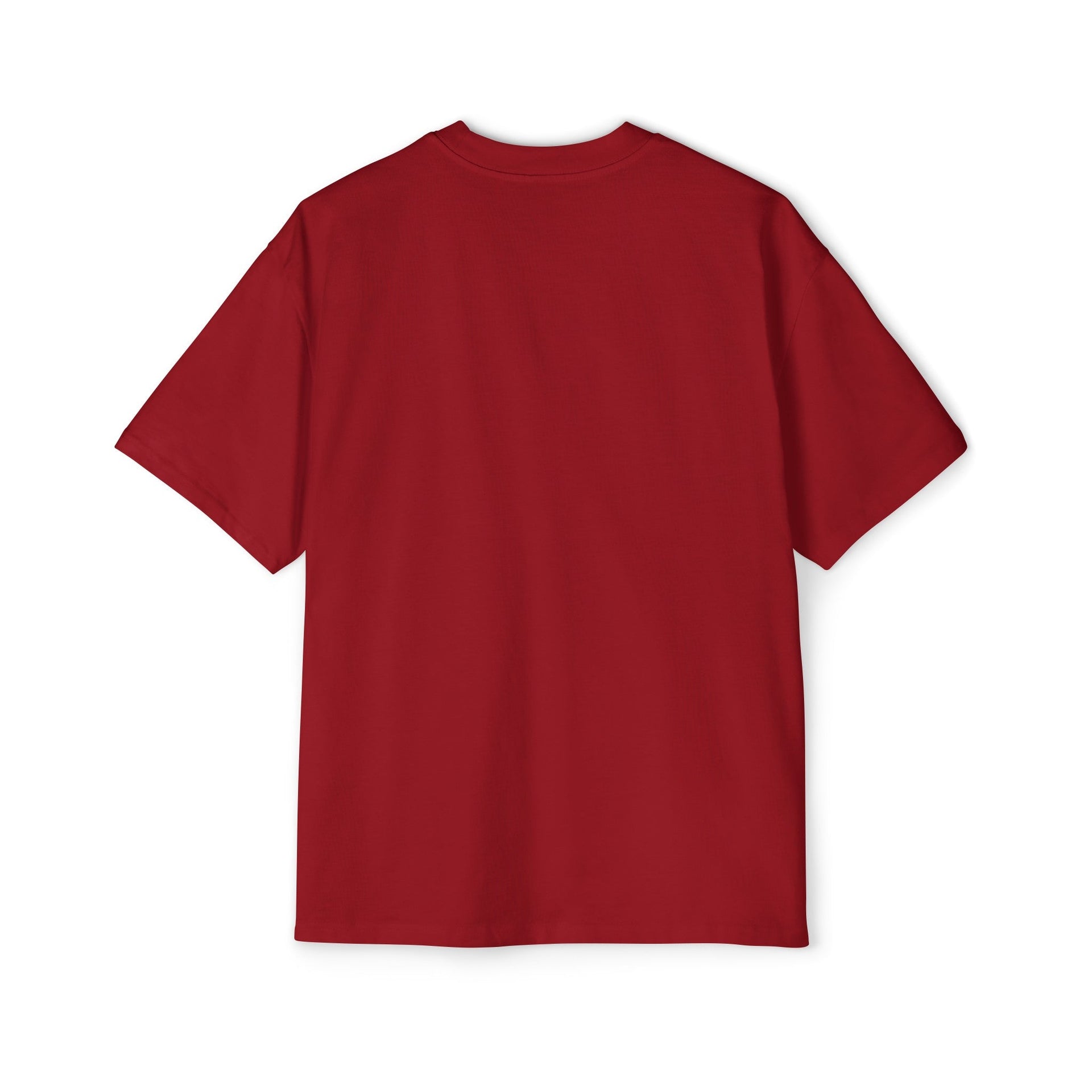 Men's Heavy Oversized Cotton T-Shirt Streetwear Casual Tee