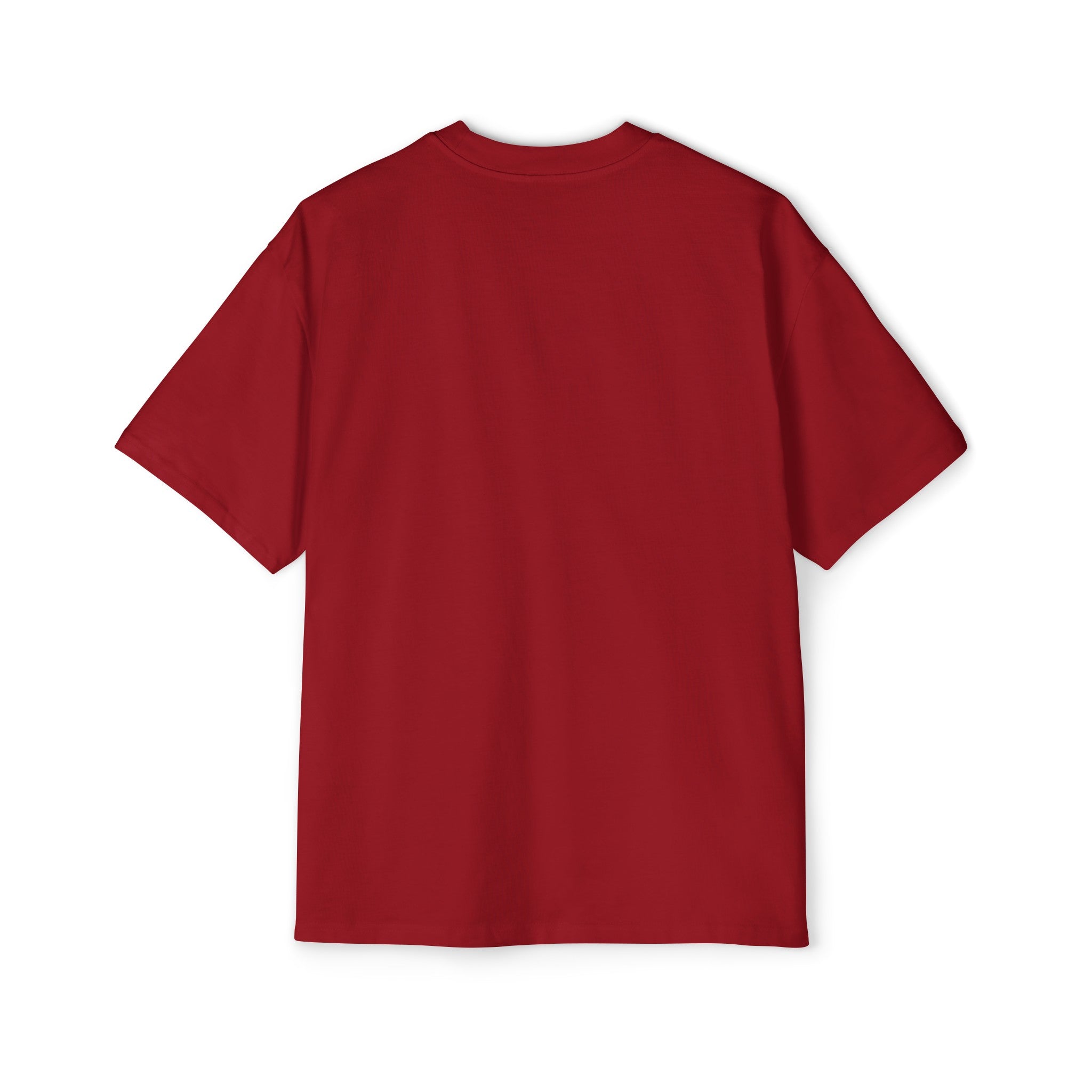 Men's Heavy Oversized Cotton T-Shirt Streetwear Casual Tee