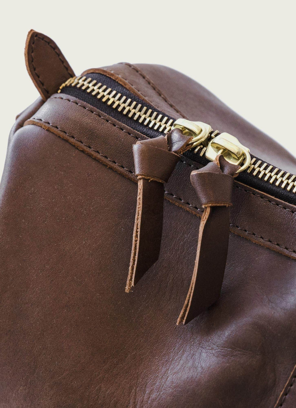 Full-Grain Leather Duffle Bag with Lifetime Guarantee