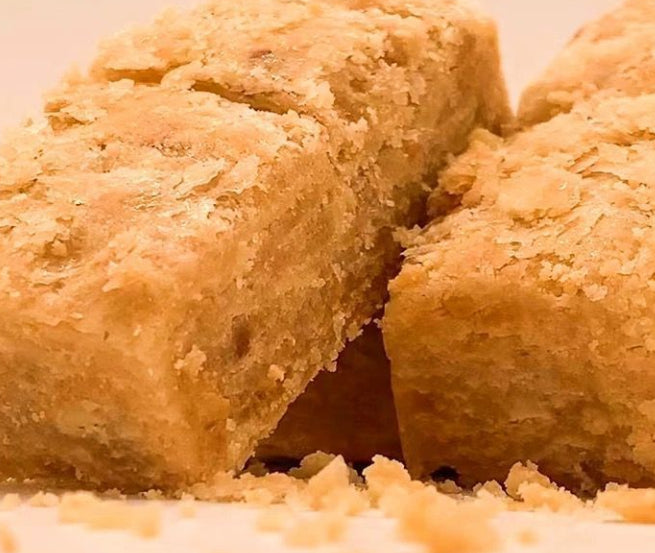 Peanut Cookies Made By Traditional Manual Methods Old-fashioned Style
