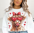 Highland cow valentines tee & sweatshirt