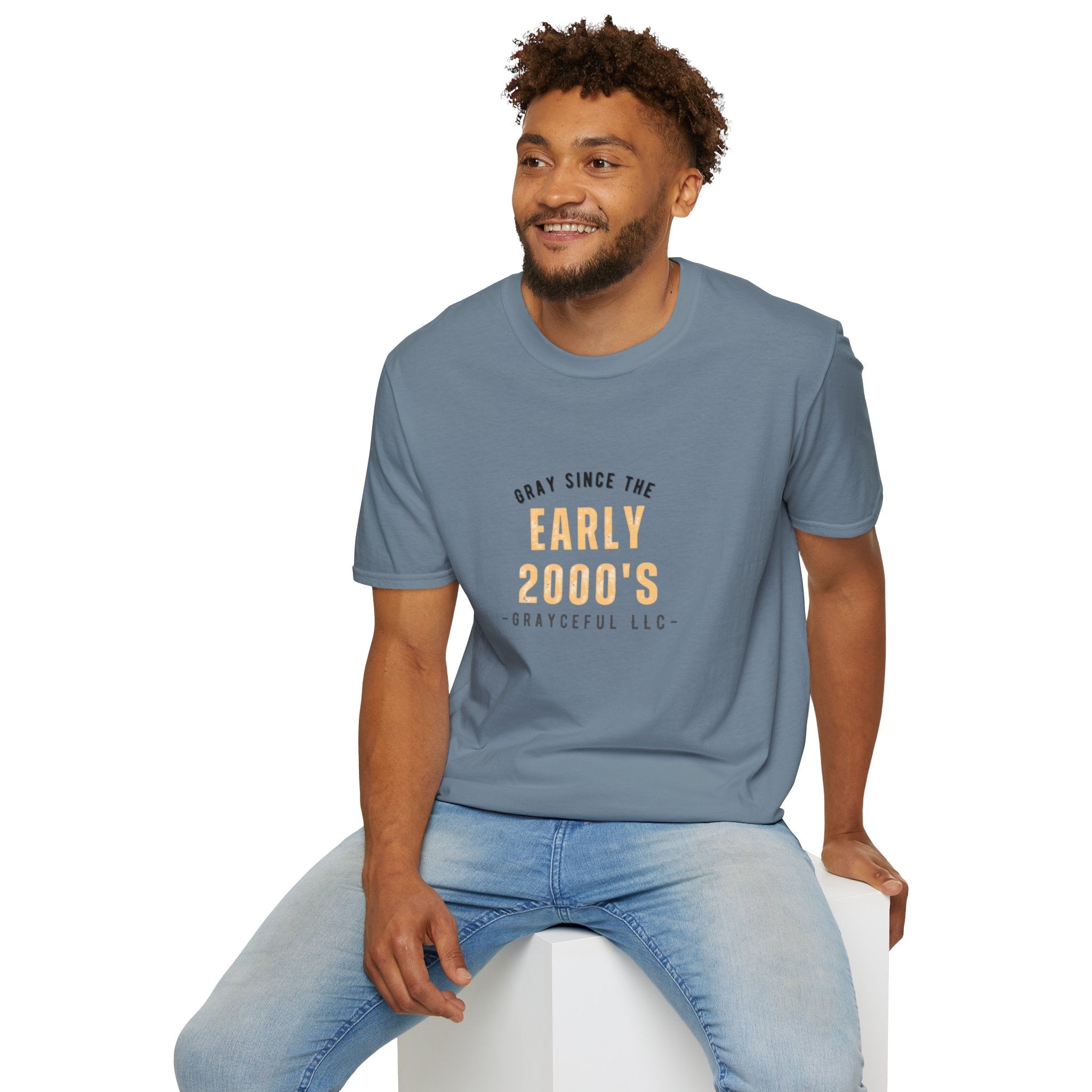 Unisex Softstyle Cotton Crewneck T-Shirt: Minimalist Casual Tee
