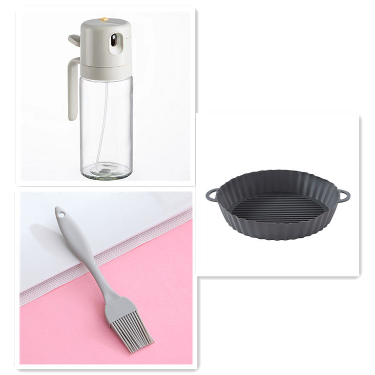 2-in-1 Automatic Oil Sprayer and Dispenser for BBQ and Cooking