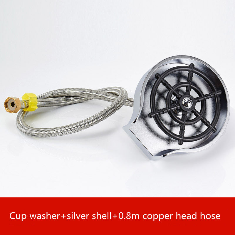 Automatic High-Pressure Sink Cup Washer for Coffee Pitchers