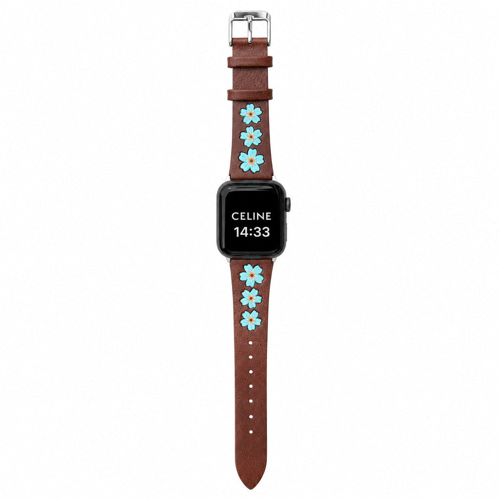 All-match Fashion Embroidered Cherry Blossom Watch Strap