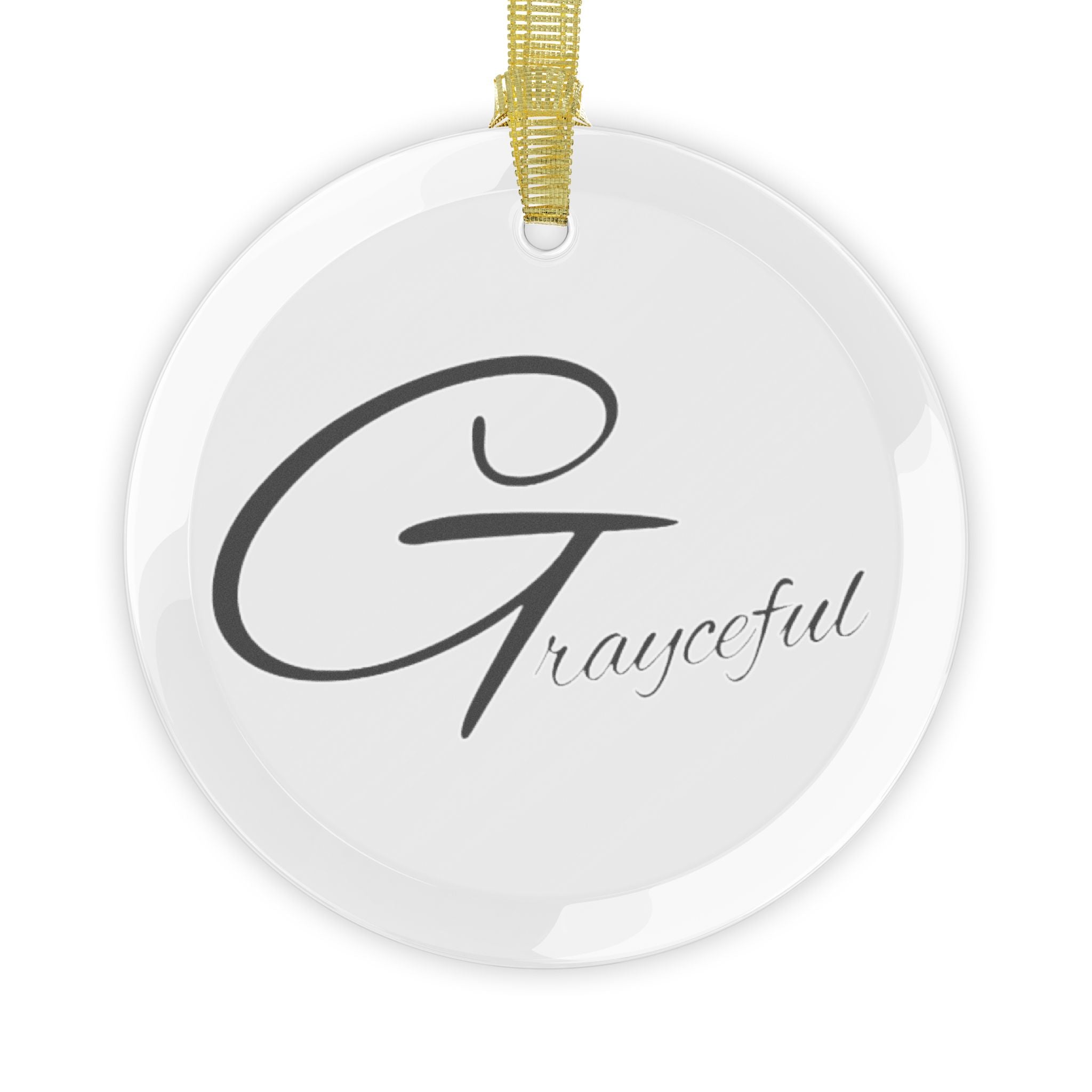 Custom Glass Ornaments 3.5 Inch Round Holiday Keepsakes