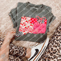 Connecticut patchwork tee or sweatshirt