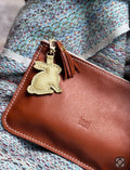 Leather Bunny Charm