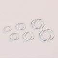 Personality, Elegance And Simplicity Round Ring Earrings