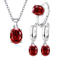 Fashion Dove Egg Crystal Women Diamond Ring Personalized Ear Buckle