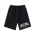 Men’s Collegiate Heavyweight Knit Sweat Shorts - Black & White