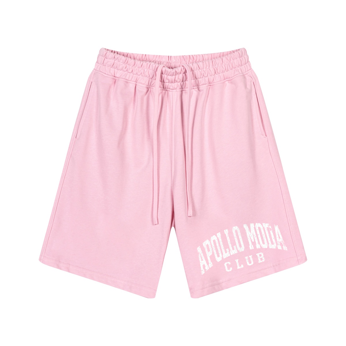 Club Collegiate Sweat Shorts in Pastel Pink