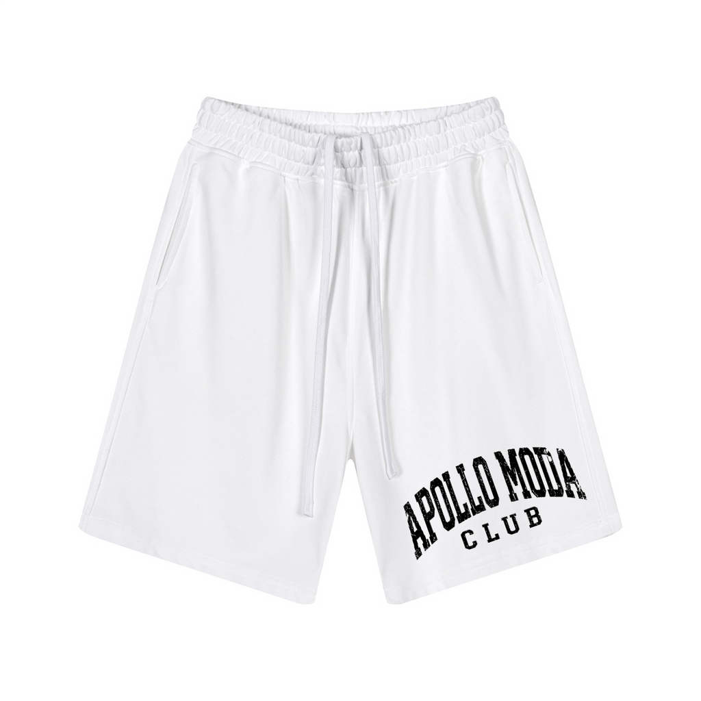 Club Collegiate Sweat Shorts – Relaxed Fit 100% Cotton Knit