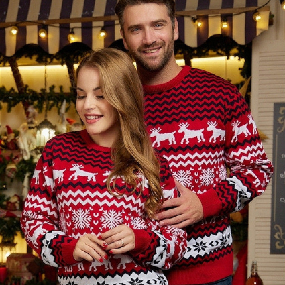 Men's Christmas Sweater in Red or White
