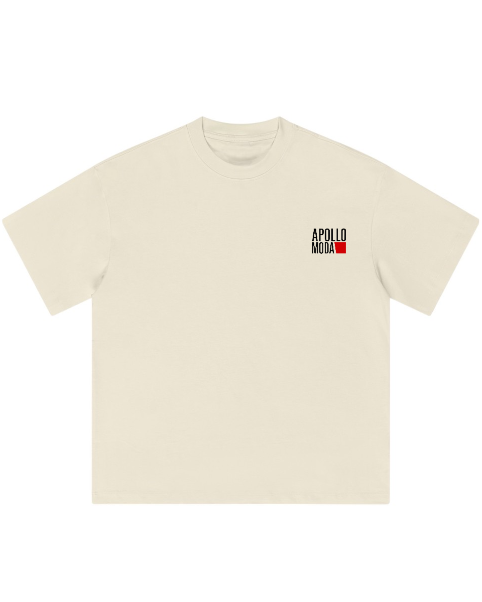 Monkey Business Oversized Graphic Tee Heavyweight Streetwear