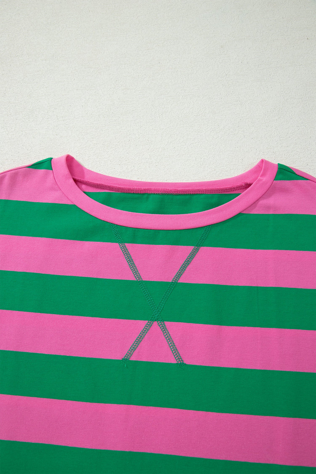 Yellow Stripe Dolman Tee and Drawstring Skort Athletic 2Pc Set