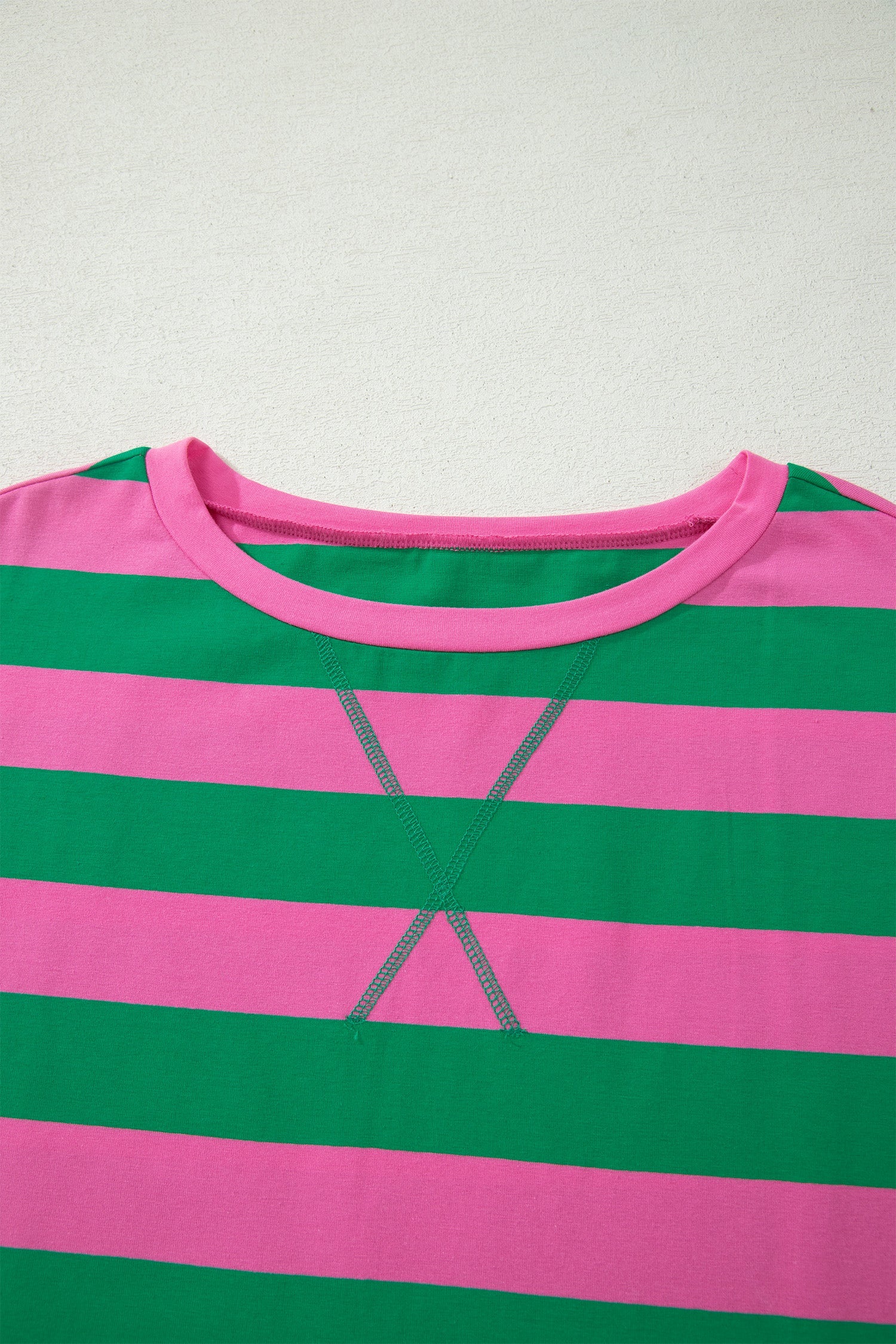 Yellow Stripe Dolman Tee and Drawstring Skort Athletic 2Pc Set