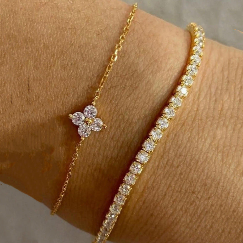 Light Luxury Double-Layer Bracelet For Women