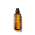 Bottle of Jurlique Lavender Body Oil 3.3 oz with botanical lavender sprigs