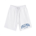 Men’s Collegiate Heavyweight Cotton Sweat Shorts - White & Blue