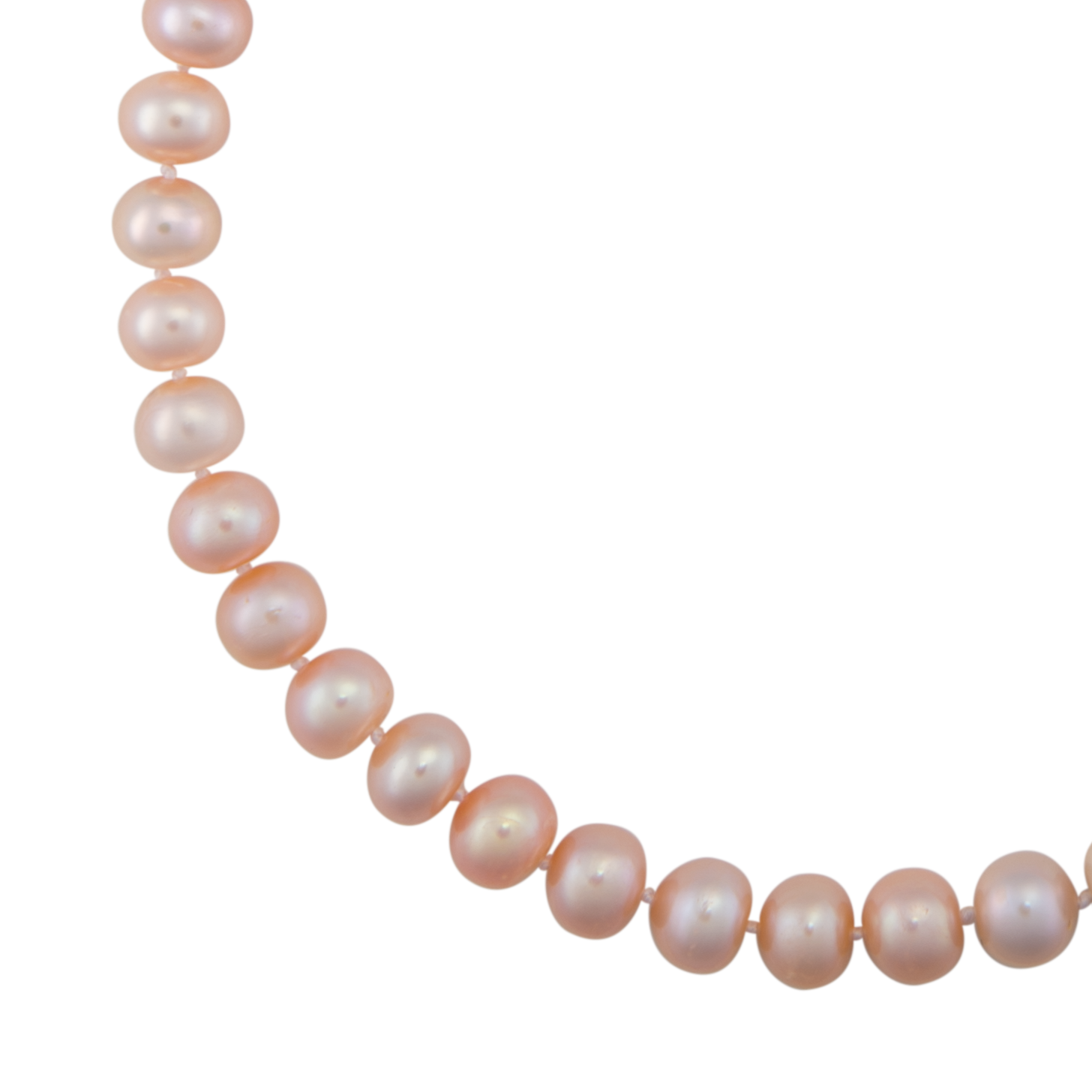 18 Inch Freshwater Cultured Pearl Strand Necklace with Clasp - Image 6