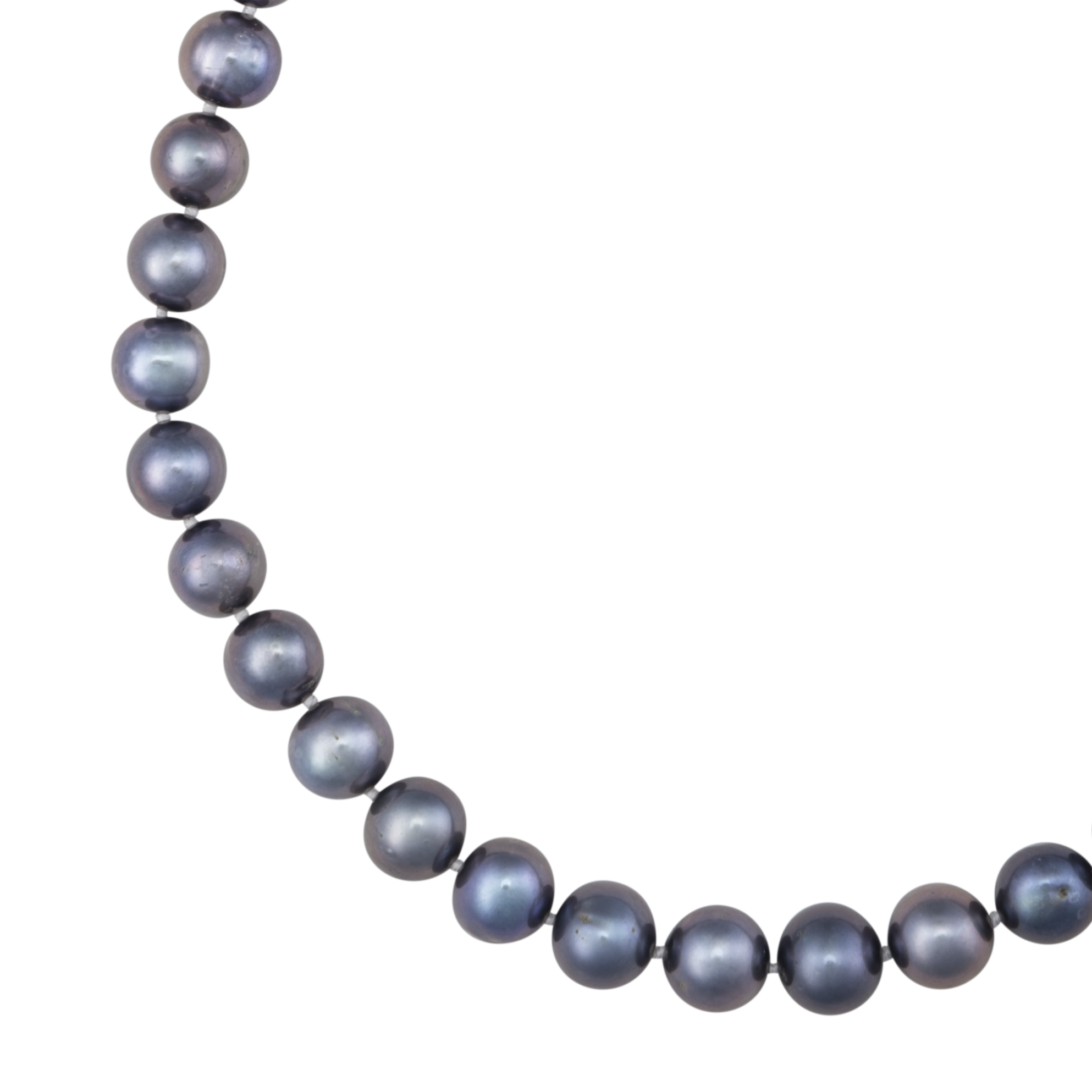 18 Inch Freshwater Cultured Pearl Strand Necklace with Clasp - Image 7