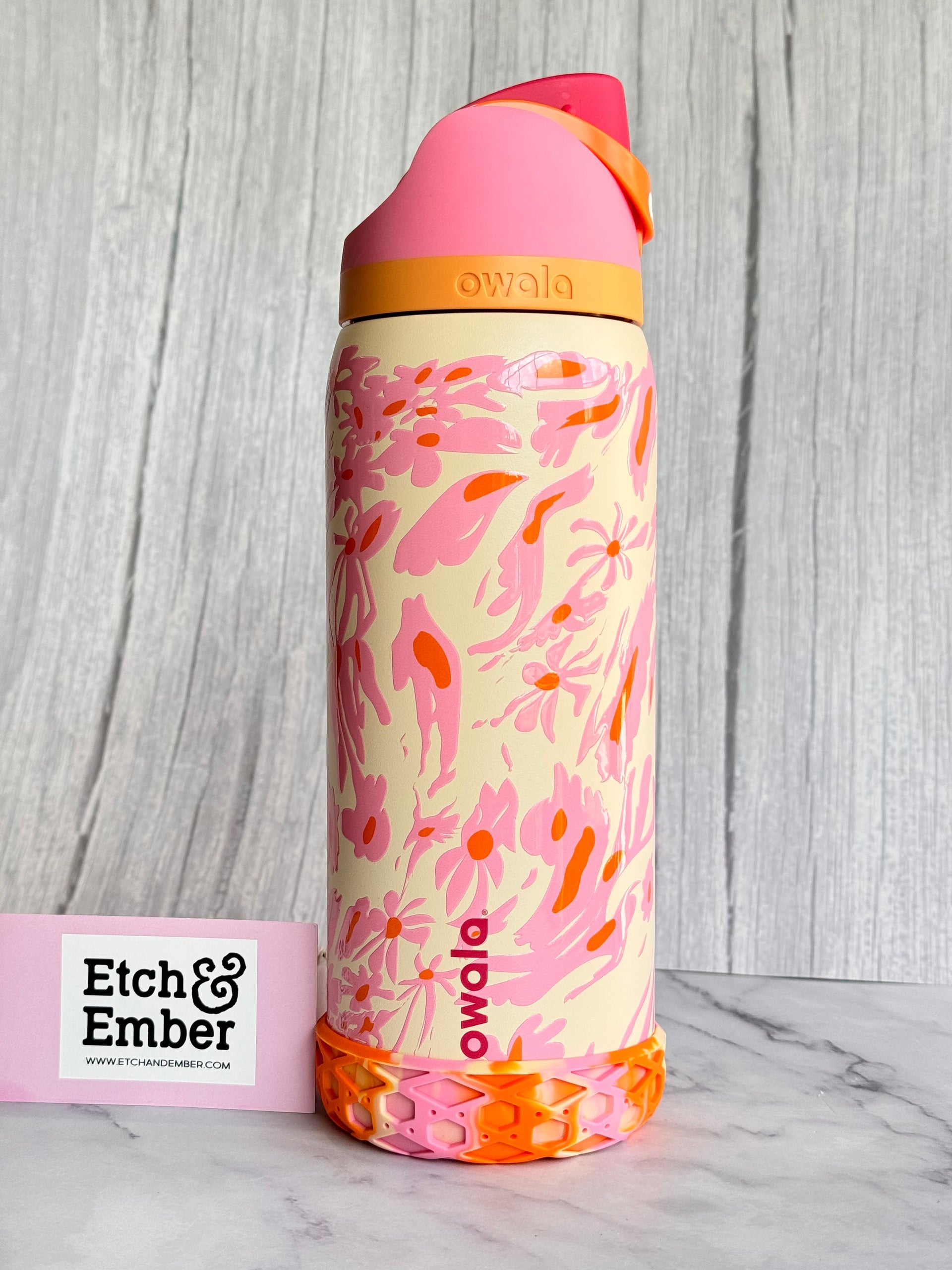 Funky Floral 3.25” Waffle Shorty Boot