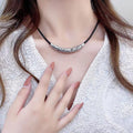 Ethnic-style Versatile Personalized Leather Cord Necklace