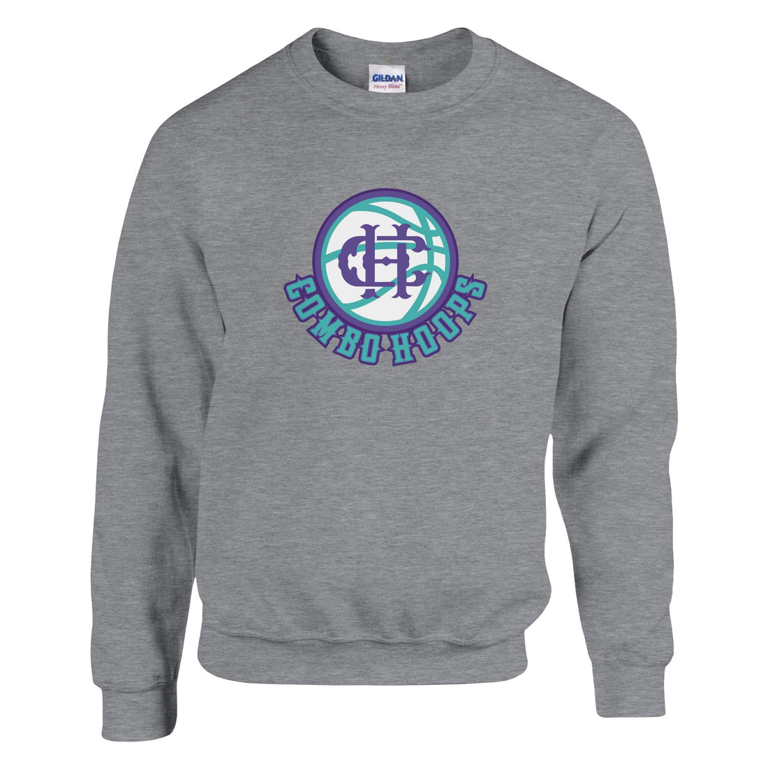 Combo Hoops Graphic Print Crewneck Sweatshirt Unisex - Image 3