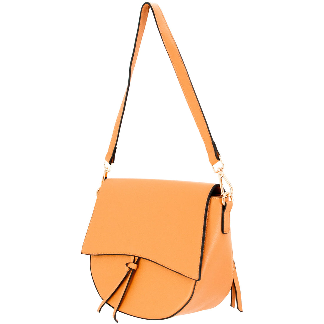 Zoey Half-Moon Crossbody Bag with Detachable Adjustable Strap - Image 4
