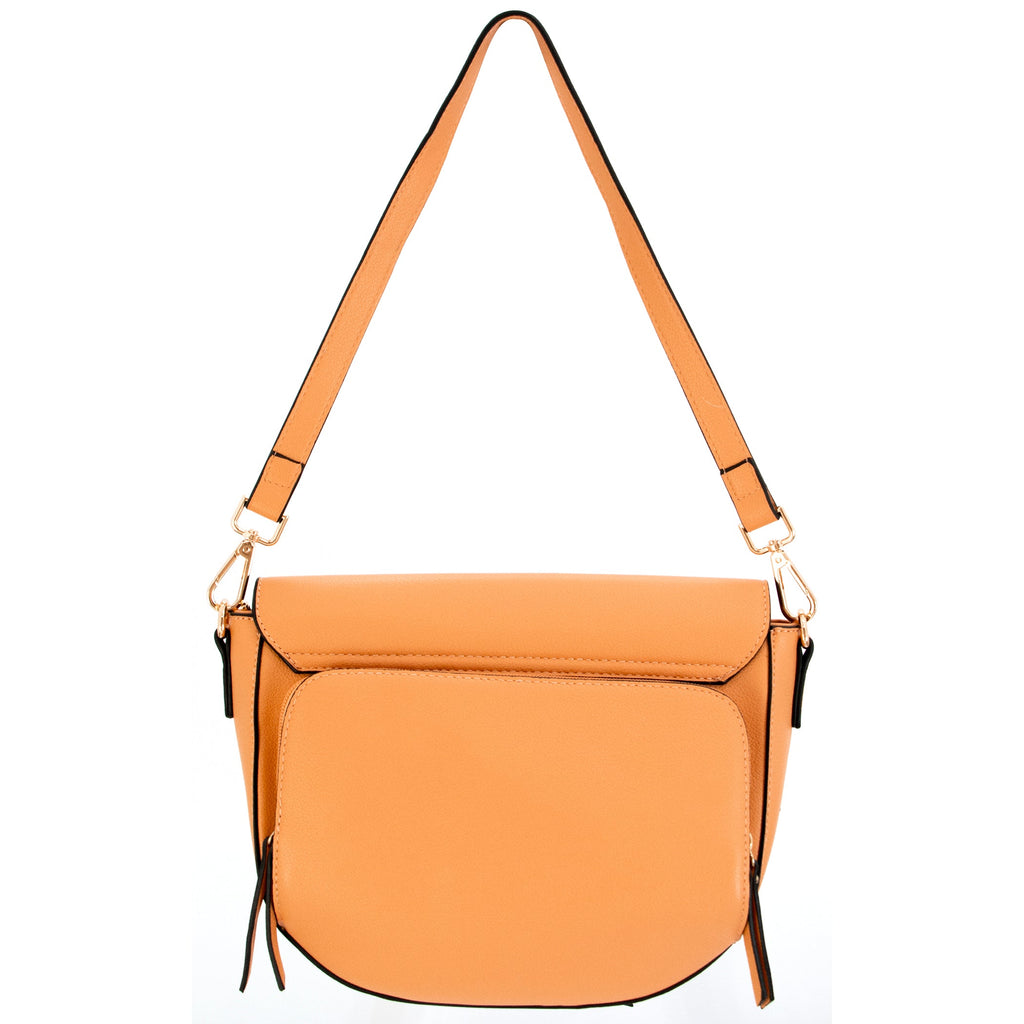Zoey Half-Moon Crossbody Bag with Detachable Adjustable Strap - Image 5