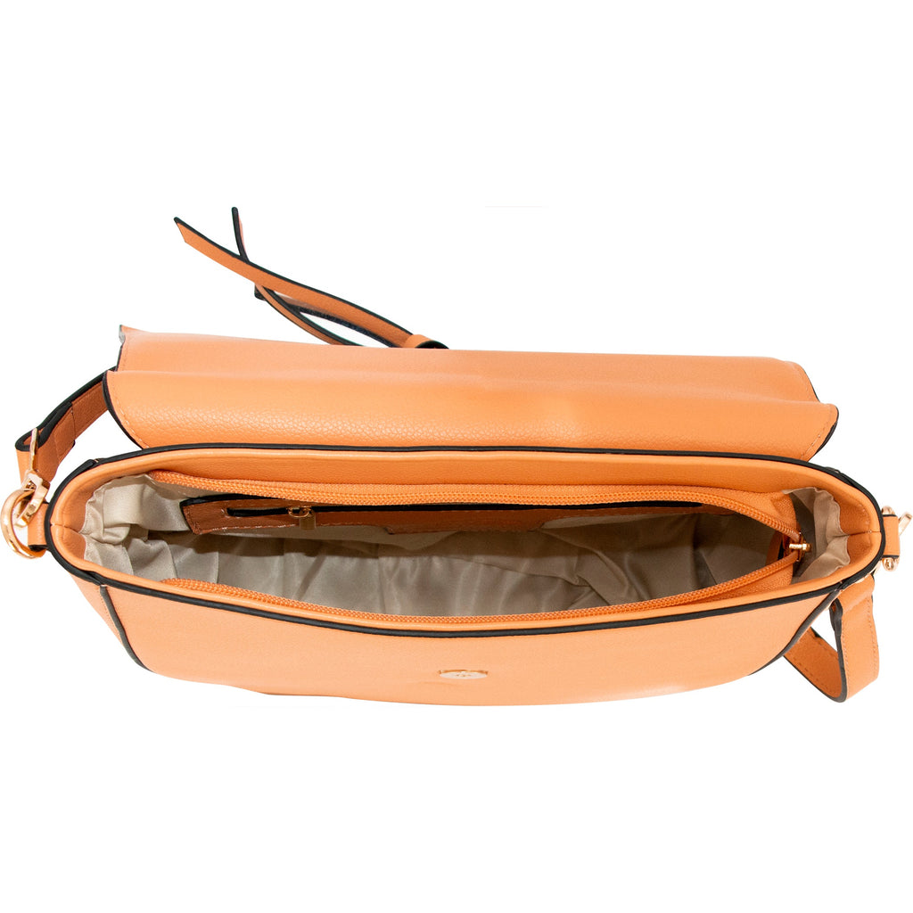 Zoey Half-Moon Crossbody Bag with Detachable Adjustable Strap - Image 6