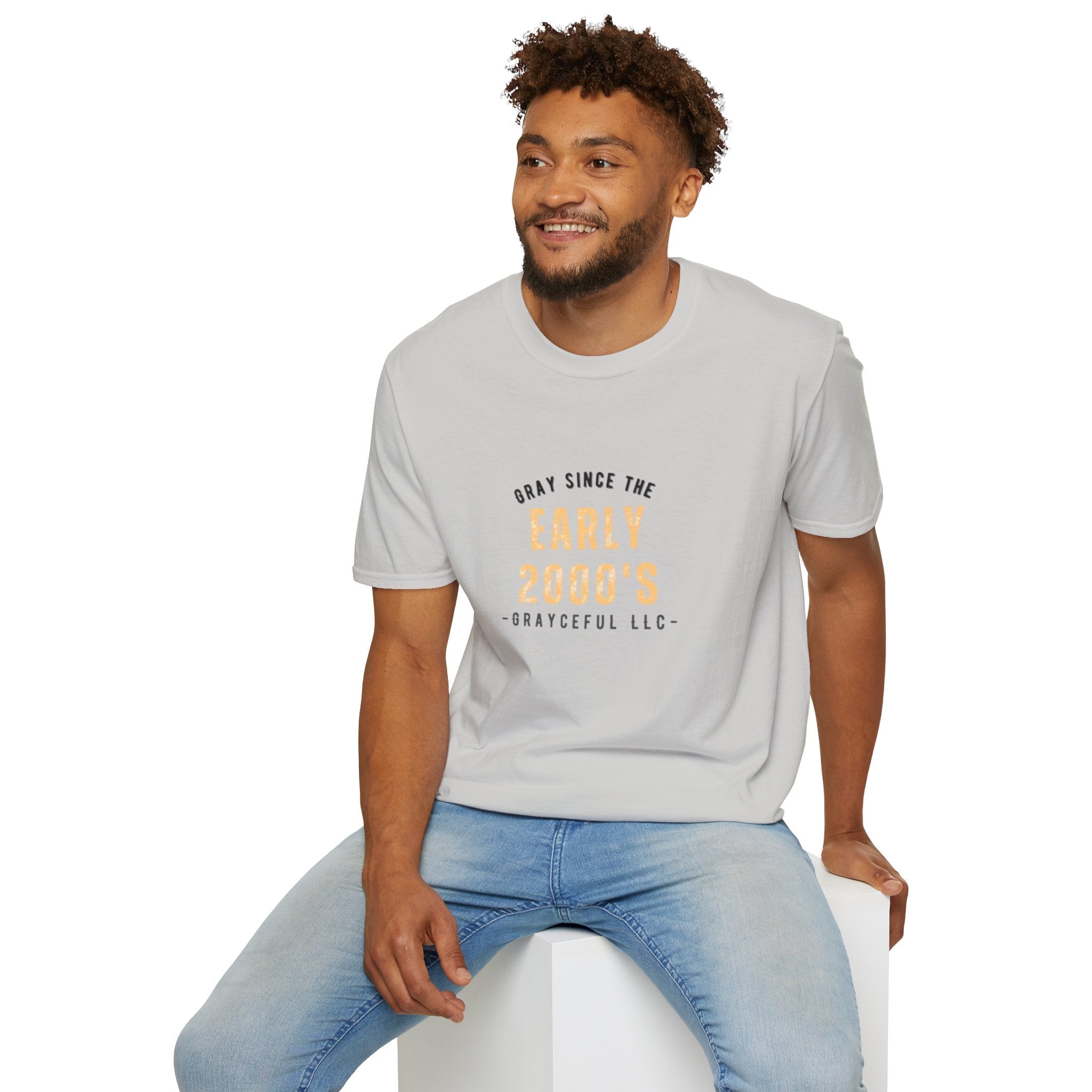 Unisex Softstyle Cotton Crewneck T-Shirt: Minimalist Casual Tee