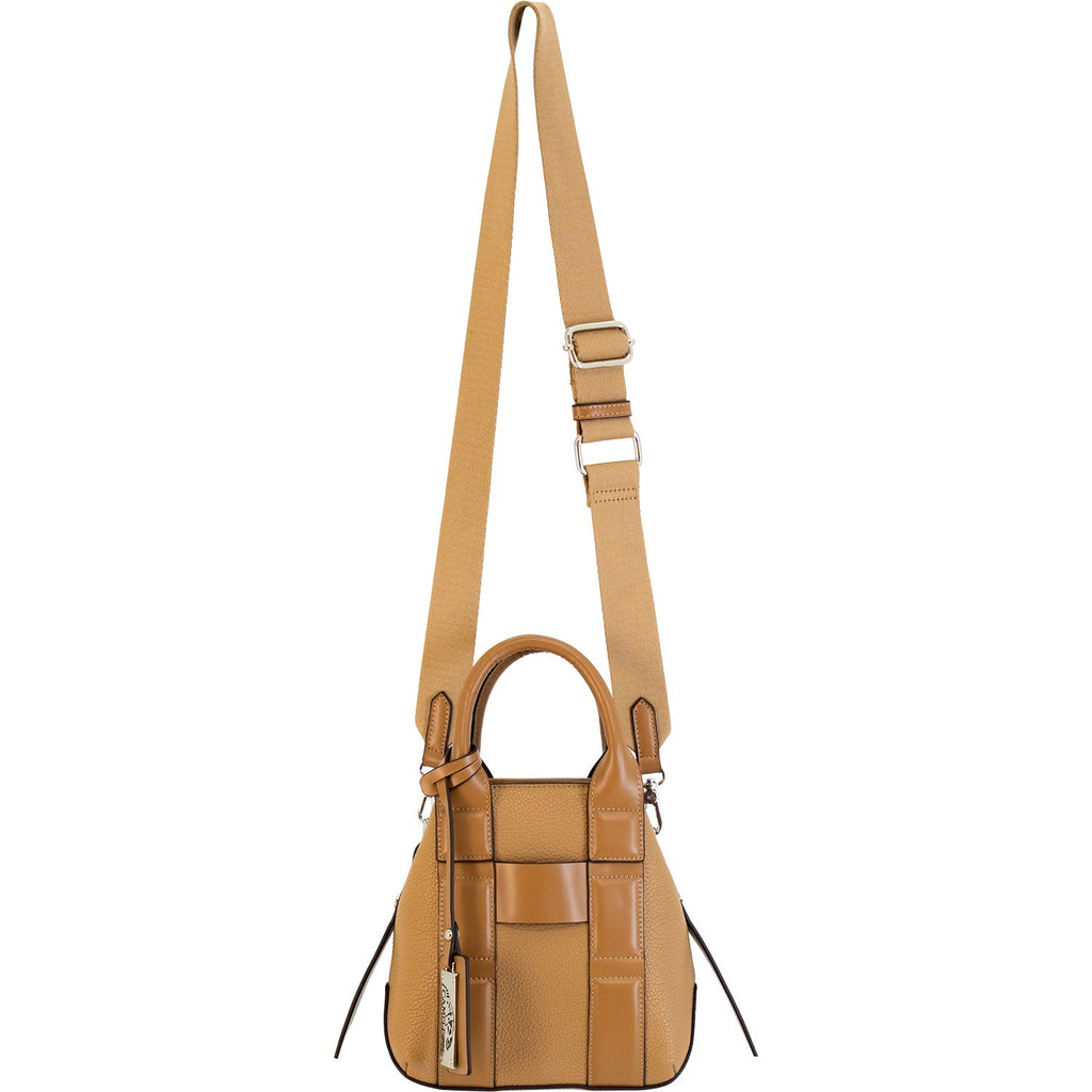 Sequoia Compact Leather Satchel – Minimalist Tan Everyday Carry