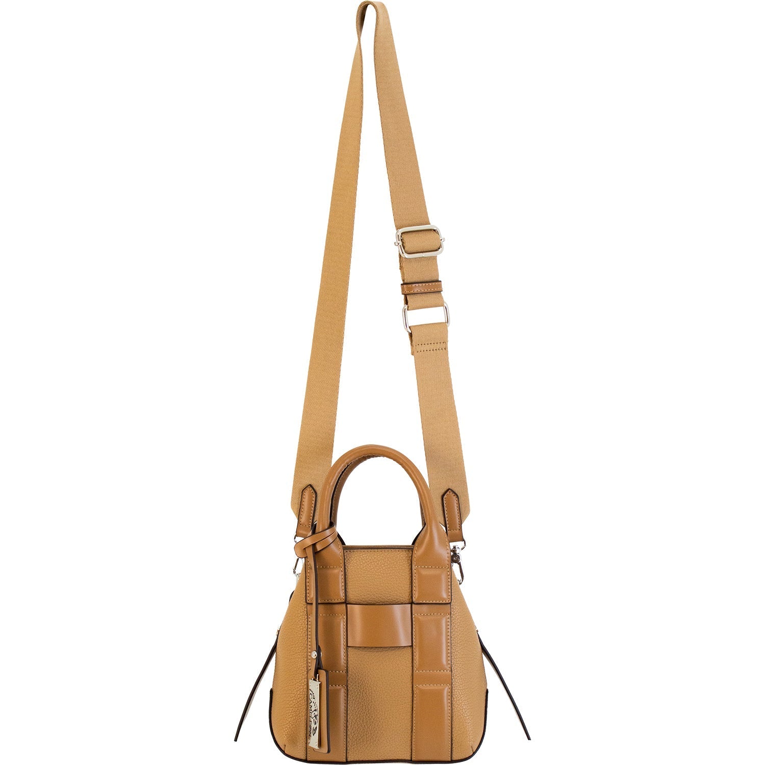 Sequoia Compact Leather Satchel – Minimalist Tan Everyday Carry