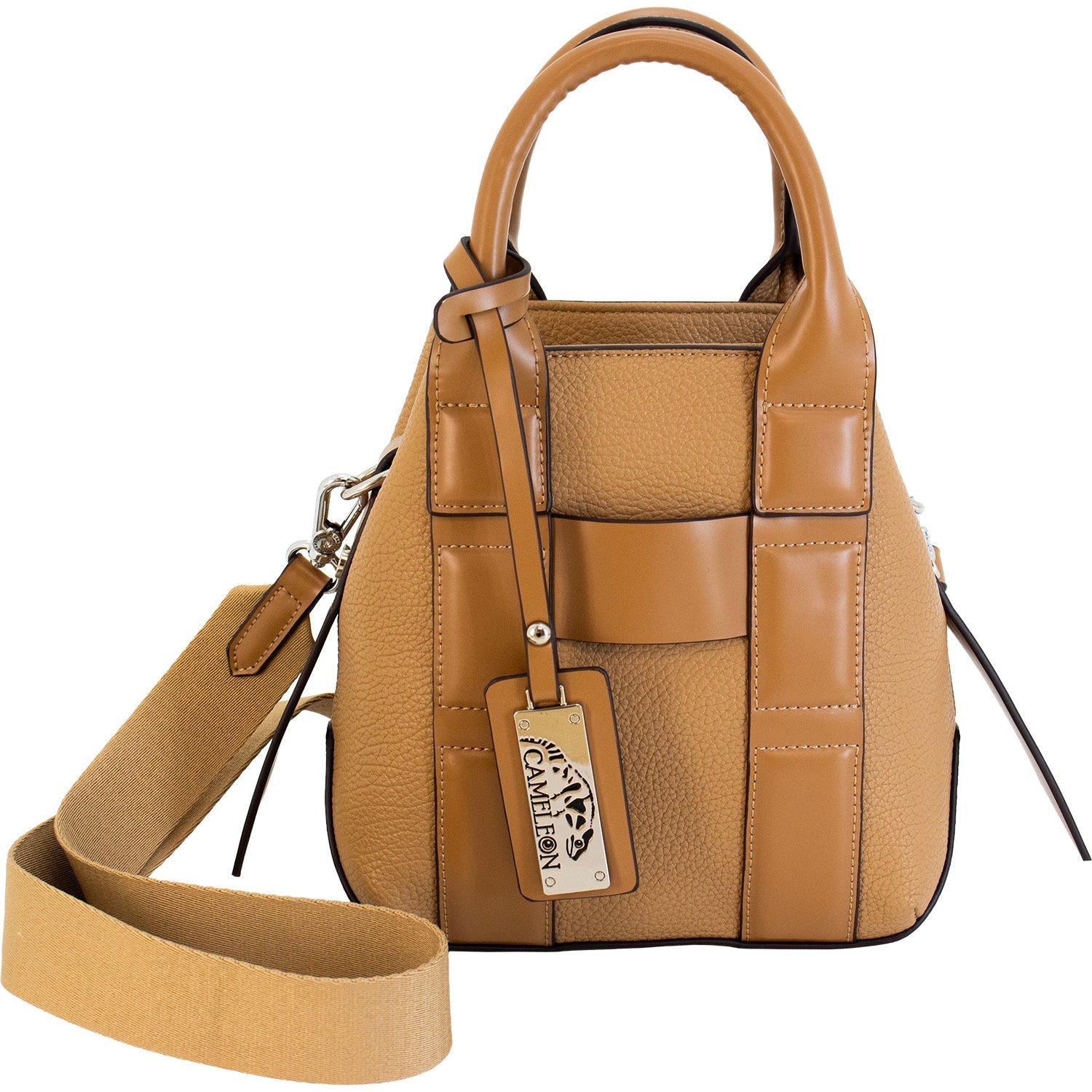 Sequoia Compact Leather Satchel – Minimalist Tan Everyday Carry