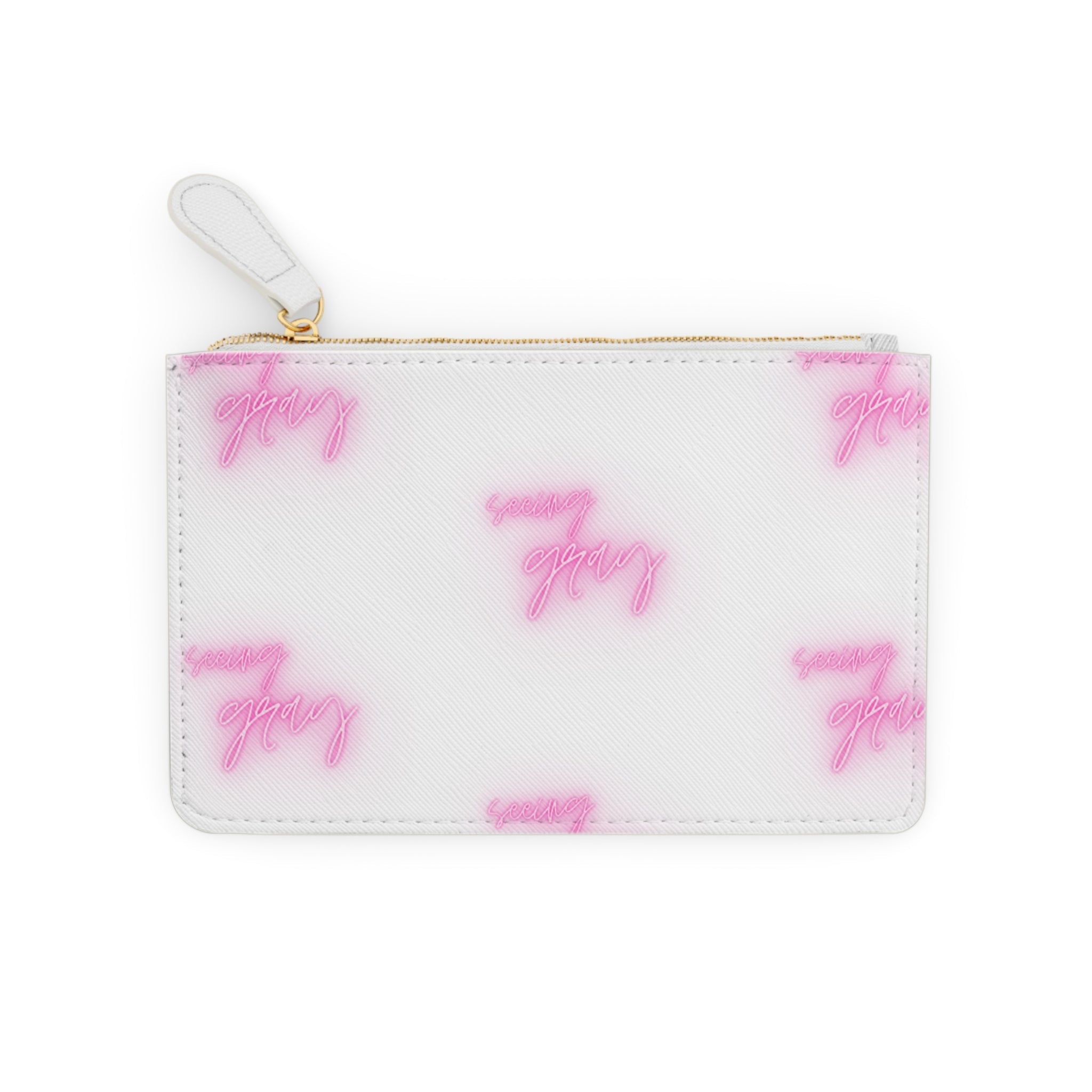 Seeing Gray Mini Clutch Bag: Compact Evening Accessory