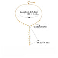 18K Gold Layered Titanium Steel Necklace