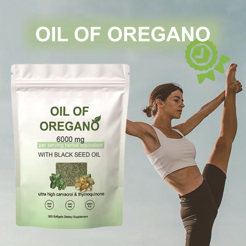 Oregano Oil 300 Softgels Health Supplement