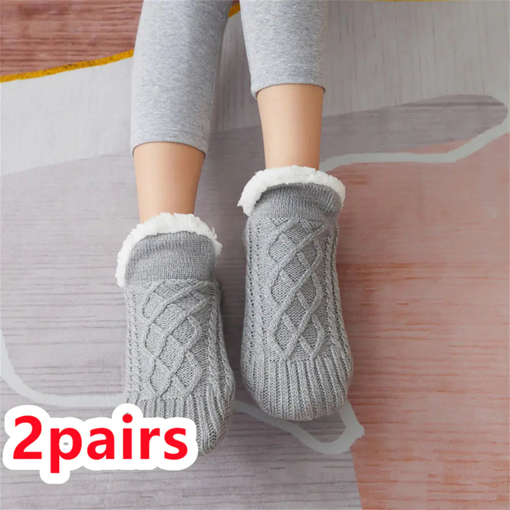 Winter Woolen Socks for Men and Women - Non-slip Warmth