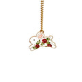Floral Bunny Charm - Tumbler Handle Charm