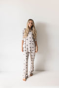 Short Sleeve Women's Bamboo Lounge Set | It's Bats!