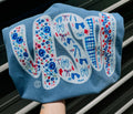 USA faux lace 4th if july tee or sweatshirt