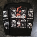 4 Horsemen Graphic Long Sleeve T-Shirt in Black Heavyweight Cotton - Image 2