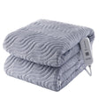 CAROMIO Full Heated Mattress Pad - Air Layer Electric Mattress Pad Topper Full Size with 5 Heat Settings & 10 hr Timer Auto Off 18" Deep Pocket Bed Warmer Heating Mattress Pad Full 54"x75" Grey