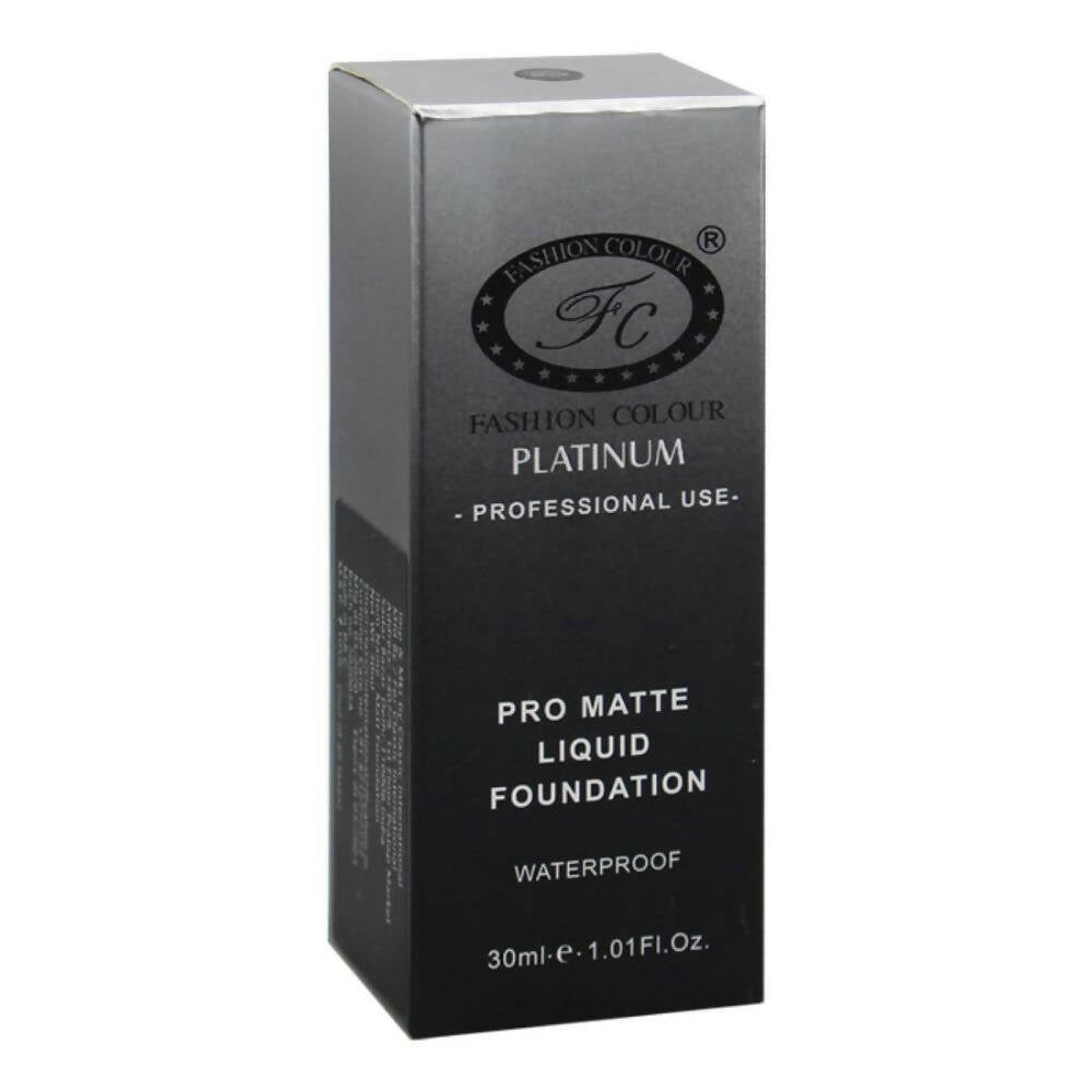 Pro Matte Liquid Foundation Ivory for Fair Skin Tone