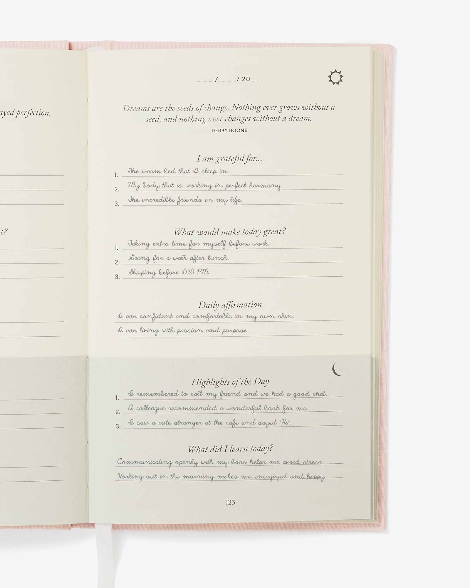 The Five Minute Journal - Blush Pink