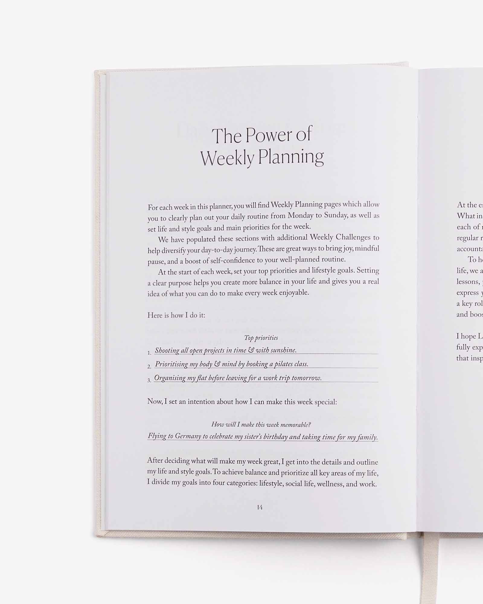 LIFE&Style Planner - Off-White