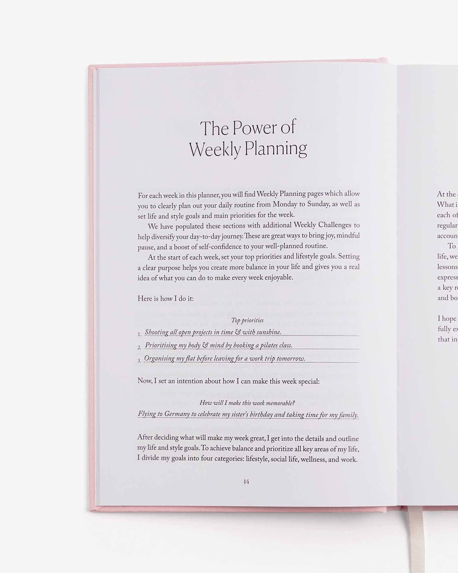 LIFE&Style Planner - Light Pink